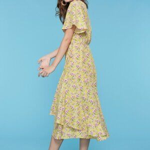 Roller Rabit Prana Filena Dress Yellow Floral XS